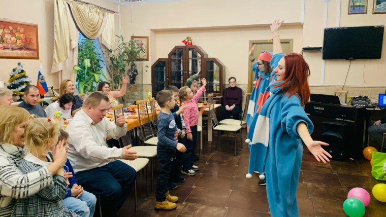 Филиал «Филёвский парк» провел игровую программу «Январские морозы» в ГБУ ТЦСО «Можайский»