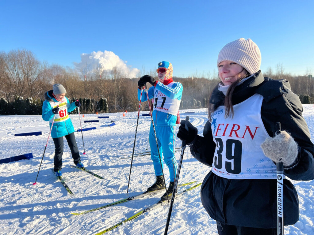 В Можайском районе прошли соревнования по лыжным гонкам.