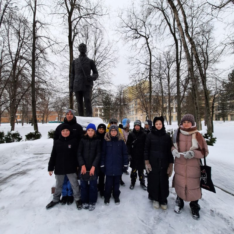 Юные экскурсанты из клуба Истоки посетили Тимерязевку.