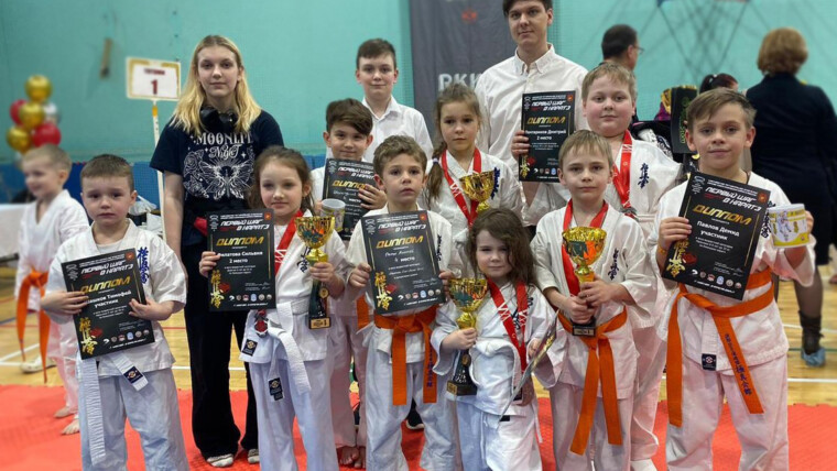 Юный каратисты из филиала «Филевский парк» приняли участие в серии турниров.