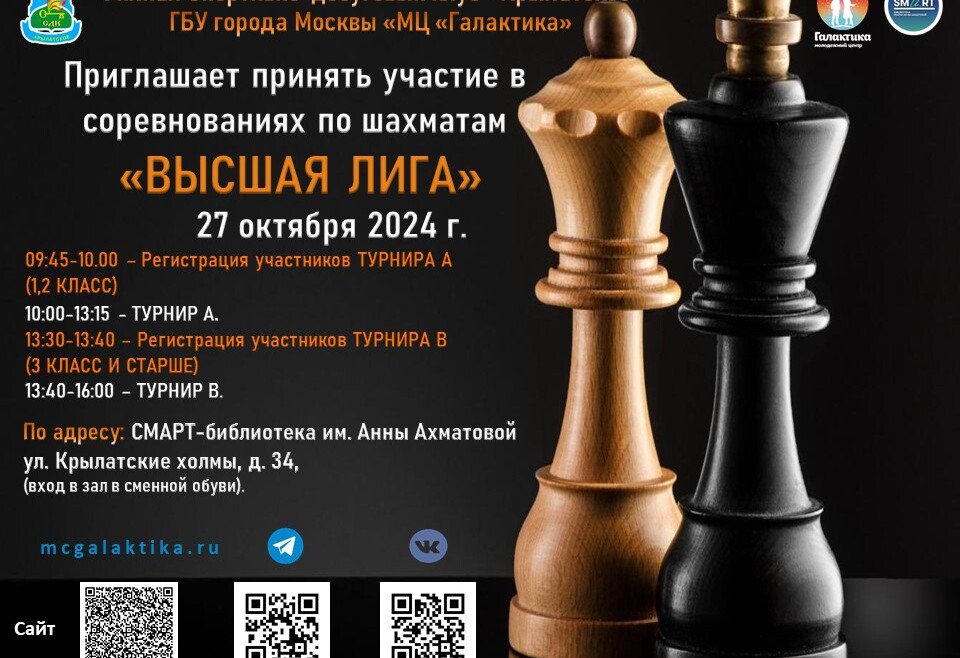 Соревнования по шахматам.